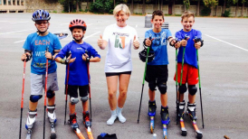 initiation rollerski